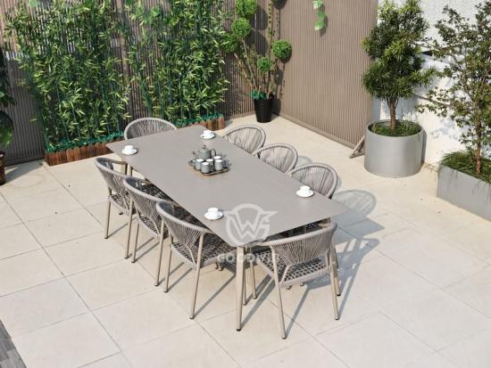 Aluminum Frame Dining Set