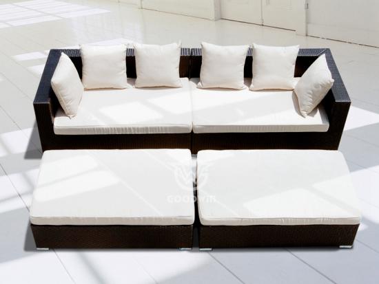 Rattan Sectional Sofa Set