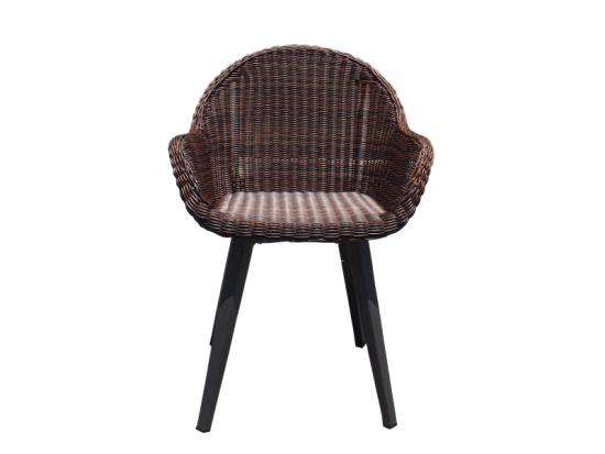 Round Rattan Dining Chair