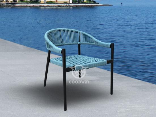 Save Space Outdoor Rope Leisure Chair