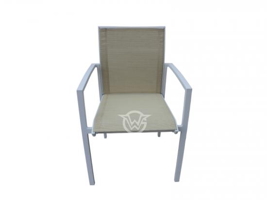 Stack-able Textilene Dining Chair for Outdoor