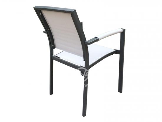 All Weather Metal Frame Textilene Chair