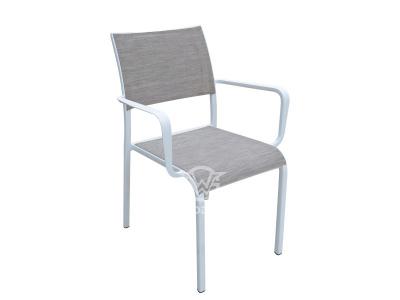 UV-resistant Aluminum Frame Textilene Chair
