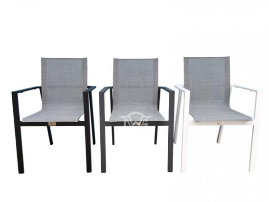 Custom-made Outdoor Textilene Dining Chair