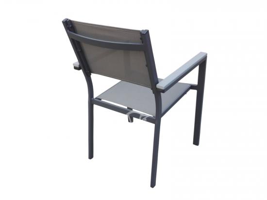 Stack-able Textilene Dining Chair for Outdoor