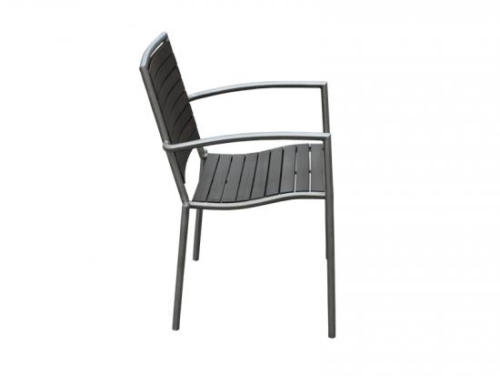 High Quality Stainless Steel Frame Plastic Wood Chair