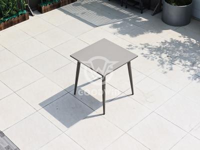 weather-resistant modern outdoor furniture square dining table