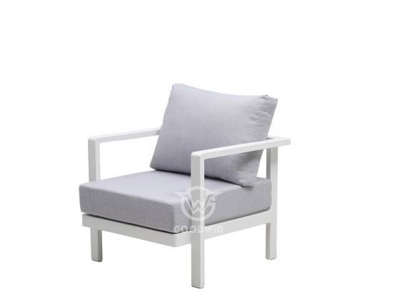 Outdoor Living Aluminum Frame Sofa Set